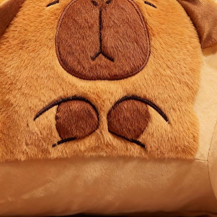 Зручна подушка для читання Подушка Capybara зі спинкою та підлокітником Подушка для читання з опорою для спини Підголівник та підтримка шиї для читання, відпочинку та перегляду телевізора