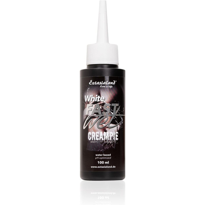 Гель-лубрикант на водній основі Fastwet Cum Lube, 100 мл, з адаптером