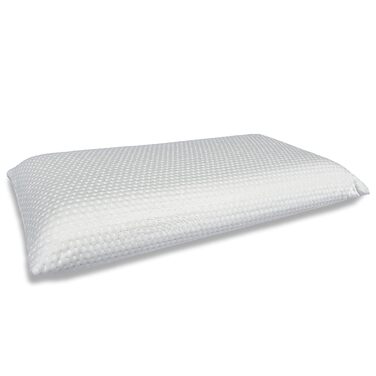 Подушка для шиї 70x35x13 см Ортопедична подушка для шиї з в&39язкопружної піни з ефектом пам&39яті. Подушка з піни з ефектом пам&39яті з чохлом, який можна прати. Гіпоалергенна та стійка до кліщів подушка, висотою 13 см.