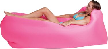 Надувний лежак Happy People Lounger to Go 2.0 (рожевий)