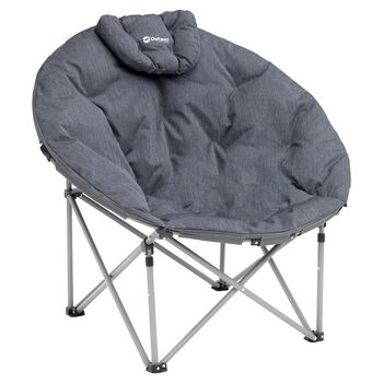 Крісло Outwell Moon, м&39яке, сірого кольору, з м&39якою оббивкою, Kentucky Lake