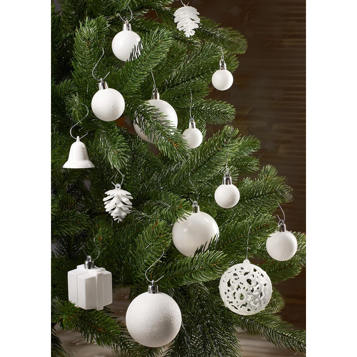 Набір різдвяних кульок із 100 предмета BRUBAKER