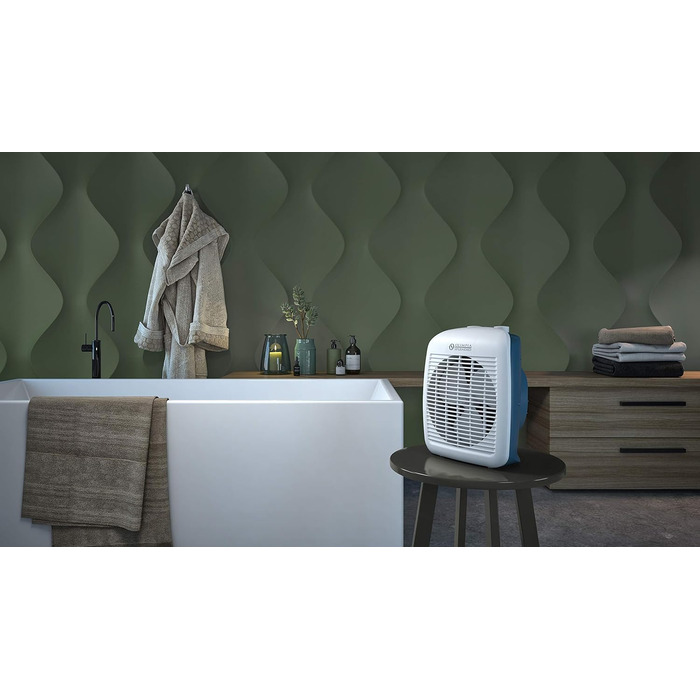 Тепловентиляторний обігрівач 2000 Вт, ванна кімната IP21, 60 м, 99338 Caldo Relax