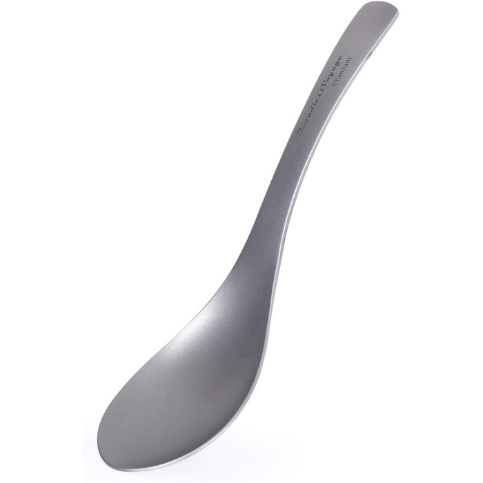 Титанова супова ложка Рисова ложка з великою мискою Багаторазові легкі столові прибори Кухонне приладдя для кемпінгу на відкритому