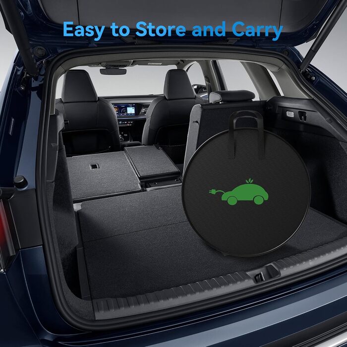 Зарядний кабель K.H.O.N.S. тип 2 режим 3 11 кВт 16 А 3-фазний 5 м для електромобіля/гібридного EV тип 2 до типу 2 IP65 сумісний з