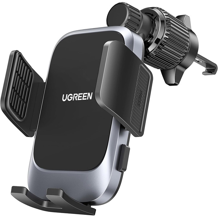 Тримач для мобільних телефонів автомобільний Оновлення металевого гачка Тримач для мобільних телефонів 360 поворотний автомобільни