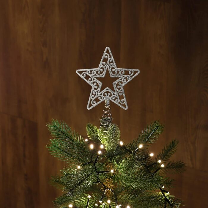 Ялинкова верхівка срібна com-four