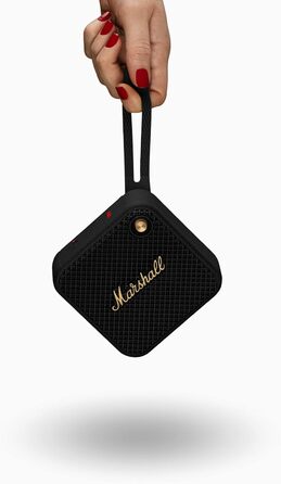 Колонка Marshall Willen, бездротова, понад 15 годин відтворення, водонепроникна за стандартом IP67, швидка зарядка, можна складати