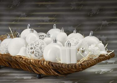 Набір різдвяних кульок із 100 предмета BRUBAKER