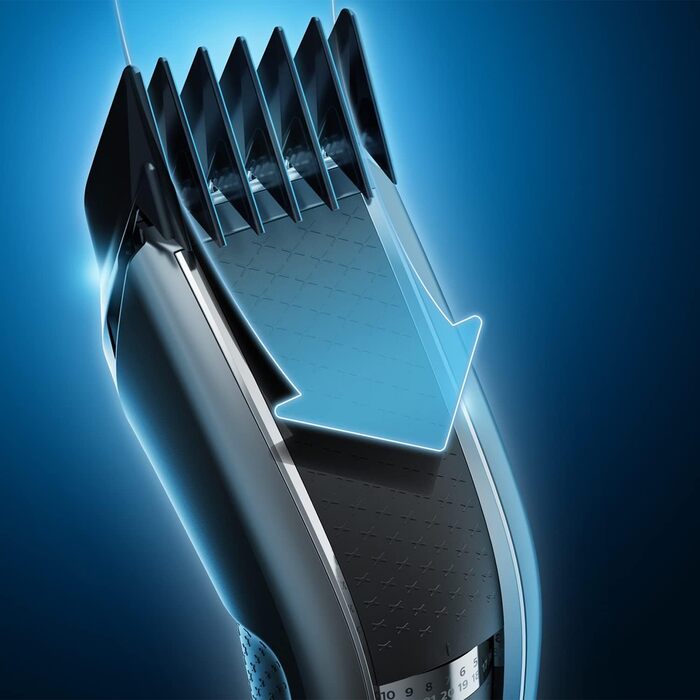 Машинка для стрижки волосся Philips Hair Clipper Series 7000 з технологією Trim-n-Flow (модель HC7650/15)
