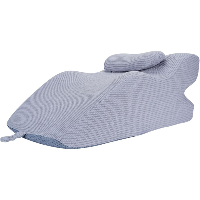 Подушка для читання Ejoyous для ліжка та дивана, клиноподібна подушка для підняття ніг, подушка з піни з ефектом пам&39яті для шиї, спини та ніг, для підтримки спини під час відпочинку, гри, читання або перегляду телевізора