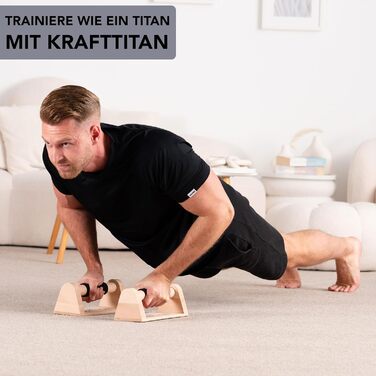 Дерев&39яні ручки для віджимань Надзвичайно нековзні та зручні Ідеальне фітнес-обладнання для дому Обладнання для калістеніки Паралелети Турніри для домашнього спортзалу Ручки для стійки на руках