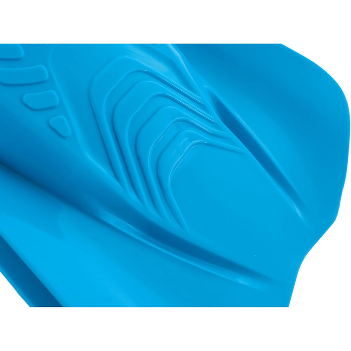 Ласти SEAC Unisex-Adult Shuttle Flex короткі, виготовлені з 100 силікону, розмір 43/44, світло-блакитні