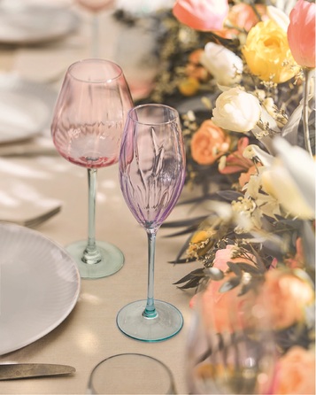 Набір келихів CD'A Swirly Spring, 4х470 мл (7224465)