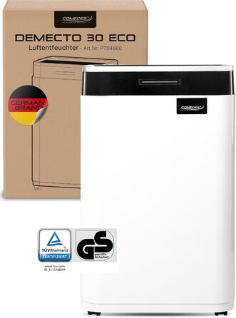 Будівельний осушувач повітря (макс. 25 л / 24 год) Підходить для всіх приміщень і підвалів площею до 100 м / 230 м 25 л / 24 год,