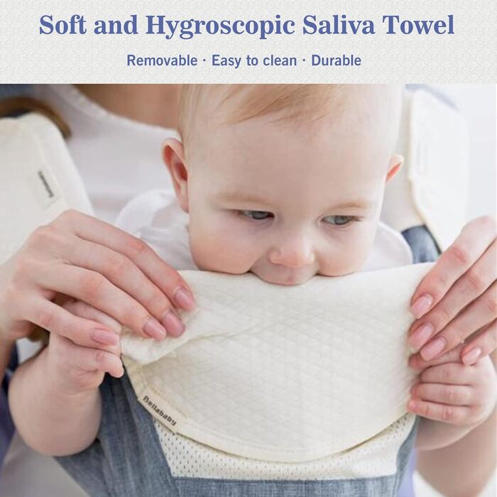 Переноска Bellababy, універсальна переноска для новонароджених від народження, немовлят і малюків (0-36 місяців), регульоване сиді