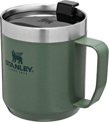 Термокружка Stanley Classic Legendary Camp Mug 354 мл - двостінна вакуумна ізольована кавоварка з собою - без вмісту бісфенолу - м