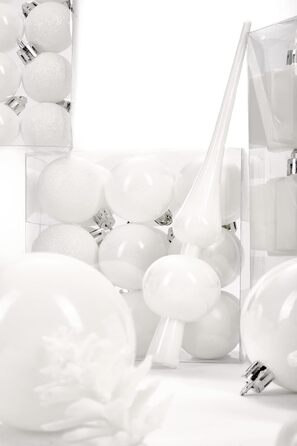 Набір різдвяних кульок із 100 предмета BRUBAKER