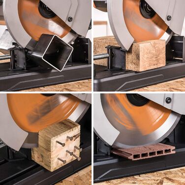 Пиляльне полотно Evolution Power Tools 355 мм | Багатоцільове TCT полотно R355TCT-36T