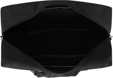 Ручна поклажа Narwey для літака, складна дорожня сумка, жіноча сумка для вихідних, спортивна сумка, жіноча та чоловіча ручна валіза, велика 40 л (чорна) A-black 40 л