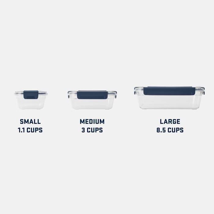 Контейнер для зберігання продуктів YETI середнього розміру, темно-синій, середній