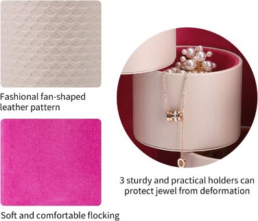 Маленька обертова шкіряна скринька для ювелірних виробів Vlando, підставка для ювелірних виробів, футляр для дорожніх ювелірних виробів, скринька для зберігання сережок, подарунки на день народження/новий рік для жінок та дівчат, сірий колір