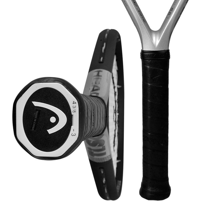 Тенісна ракетка HEAD Titanium Ti.S6, сіра, для чоловіків