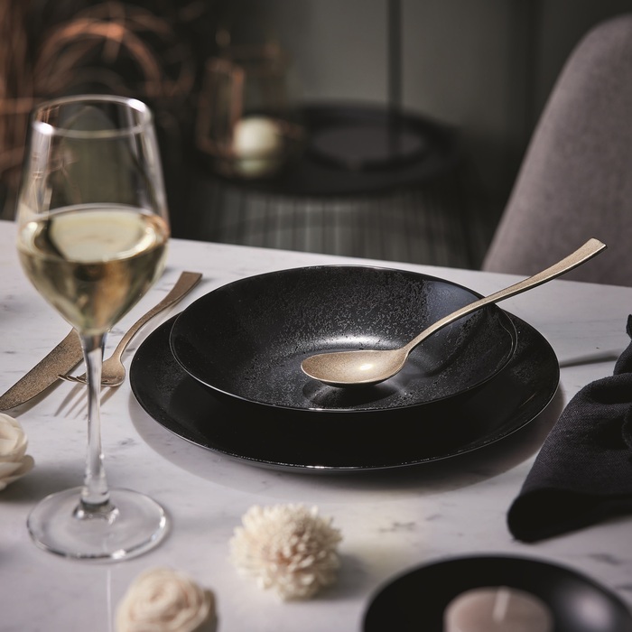 Тарілка супова Luminarc Diana Black, 20 см (6788140)