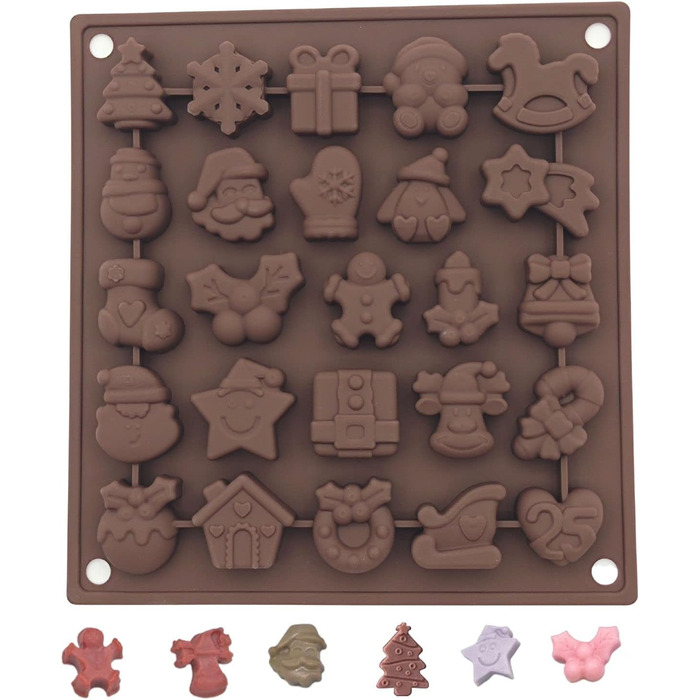 Різдвяна силіконова форма для випічки PTaizjjz