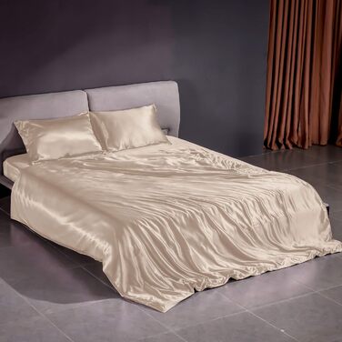 Шовковий комплект постільної білизни Шовковиця 4 шт. и, 2 підковдри 155 х 220 см і 2 наволочки 80 х 80 см, комплект постільної біл