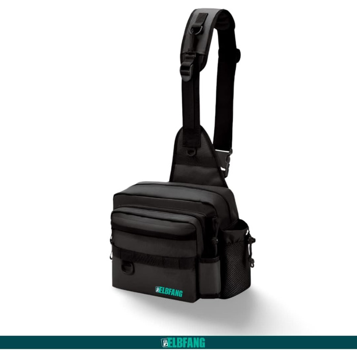 СУМКА ДЛЯ РИБАЛКИ ЧОРНА ВОДОСТІЙКА Рюкзак для риболовлі Сумка Сумка для риболовних приналежностей для рибалок для спінінгової риболовлі