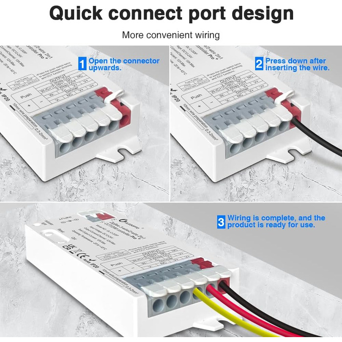 Контролер світла GLEDOPTO ZigBee 3.0 Pro WWCW 2 в 1 CCT Dimmer 12A Max H/ue Alexa Homey Tuya Smart Life APP Control 2 в 1 світлодіодний контролер