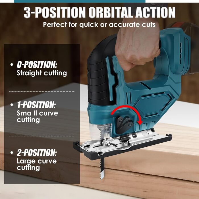 Професійний акумуляторний лобзик Makita 18V System для літієвого акумулятора Makita 18V, електричний лобзик Швидка заміна полотен