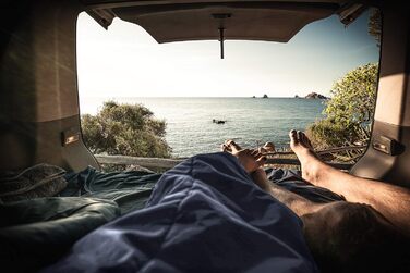 Ковдра з мікрофібри флісу Gipfelsport з функцією спального мішка Розмір 185 x 150 см, приблизно 690 г Ковдра з мікрофібри для кемпінгу, спальний мішок Легка, маленька, прямокутна, чорна