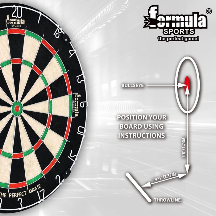 Класичні мішені для дартсу, професійні, щетинні, з 12 дротиками, дротики не входять до комплекту