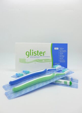 Високоякісна зубна щітка GLISTER - 4 шт. и - Amway - (артикул 100957)