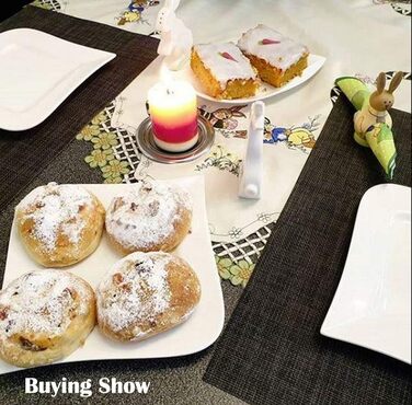 Підстилки (набір з 4), нековзні миються, ПВХ нековзні термостійкі підстилки, брудовідштовхуючі та миються, підстилки для кухонного