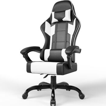 Офісне крісло масажне ігрове крісло ергономічне з поперековою підтримкою комп'ютерне офісне крісло з підголовником масажна подушка