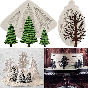 Силіконова форма для різдва 2 шт MYPRACS