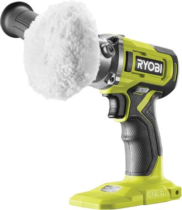 Акумуляторна полірувальна машина RYOBI 18 В ONE RDP18-0 (полірувальний диск 50/75 мм, 2-швидкісний редуктор, знімна ручка, без аку