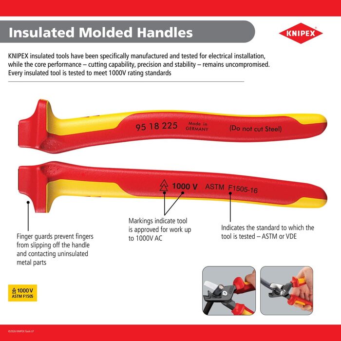 Ручний інструмент KNIPEX 1108160SBA