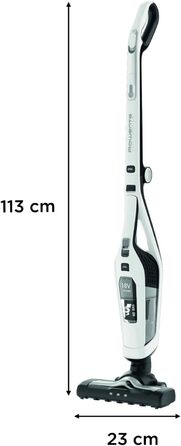 Акумуляторний пилосос Rowenta RH6737 Dual Force 2-в-1 вбудований ручний пилосос складна ручка дуже легкий - лише 2,5 кг світлодіод