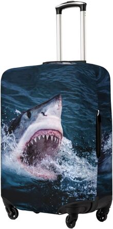 Чохол для валізи BAFAFA з принтом Морський бриз, захисний еластичний чохол від подряпин та пилу для багажу, чорний, розмір 90