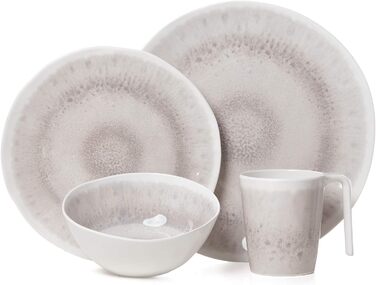 Набір меламінового посуду для кемпінгу на 4 особи, 16 предметів Можна мити в посудомийній машині Набір посуду для пікніка Набір кемпінгового посуду з ковадлом, 16 предметів