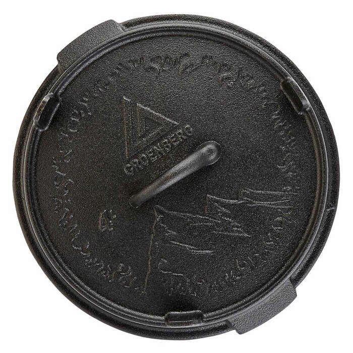 Казан з кришкою Groenberg Askja Pot 25 cm / 4 L Black (266016)