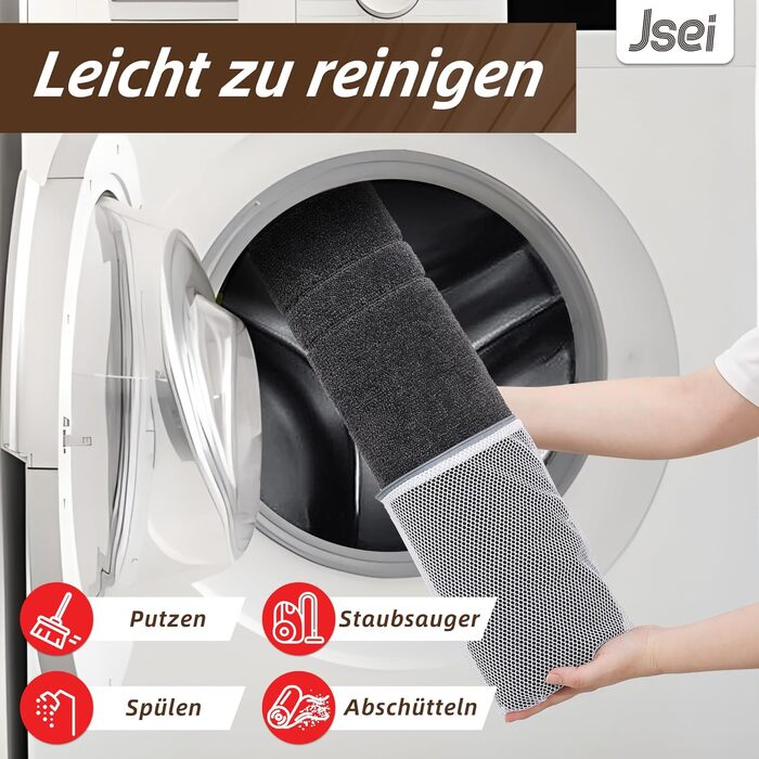 Килимок JSEI для приміщень, що вловлює бруд, 80x120 см, нековзний килимок для дверей, який можна прати в пральній машині, абсорбуючий та брудовідштовхувальний килимок для вітальні, килимок для собак, вхід, передні двері та коридор, темно-сірий 80 x 120 см