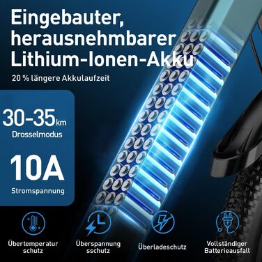 Електричний велосипед Elegllde E-Bike 26&39 з 7-швидкісною рамою з високовуглецевої сталі, двигун 250 Вт, акумулятор 10 Аг, максимальна швидкість 25 км/год, міський електровелосипед з РК-дисплеєм, ідеально підходить для жінок та чоловіків