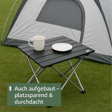 Маленький розкладний кемпінговий столик BigDean, надлегкий, маленький розкладний столик - маленький кемпінговий столик, маленький розкладний кемпінговий столик