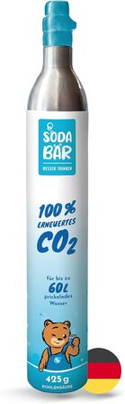 Балон CO2 для Quooker Cube 425 г (60 л) Преміальний наповнювач з натуральною вугільною кислотою від Linde