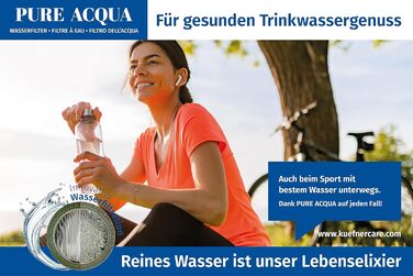 Фільтр для води Kfner Care PURE ACQUA, 2 шт. - підходить для аератора M 22 / M 24 - для чистої води з-під крана